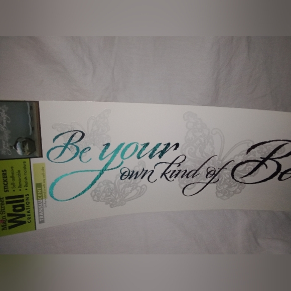 Be Your Own Kind Of Beautiful Wall Decal New - Picture 3 of 7